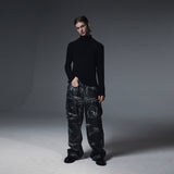 CONTINENTAL C.WORK PANTS-DUSTY BLACK