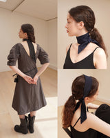 Cosymosy Silky Tie Classic Scarf - 3 Color