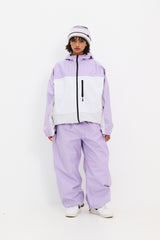 WORK MESH BOX 3L HOODED JACKET PURPLE