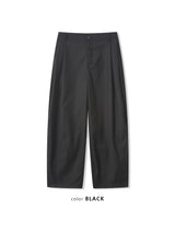 マザーオブパールバルーンワイドスラックス 3COLOR