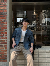 Ain denim trucker jacket