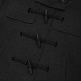 CHERRY CROP TOGGLE SHORT COAT [CHARCOAL]