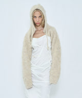 2WAY HOODED MUFFLER KNIT