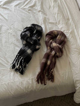 ASCLO Wool Check Reggae Muffler (2color)