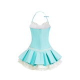 CICI DRESS - TIFFANY BLUE