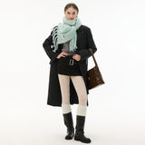 Basic Knit Big muffler_ Mint