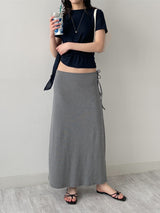 Coz Strap Long Skirt