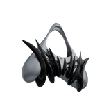 Venom HandBag (Glossy Black)