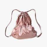 METALIC STRING BAG (DEEP PINK)