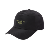 25SS CHECK RIPSTOP STRING BALL CAP BLACK