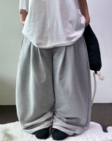 フロントツーピンタックバルーンパンツ🩶🤍🖤🍘5カラー