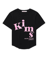 Messy Alplha Camo Tee Black (KIB6MFT501C)