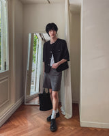 Deero Tweed Half Jacket