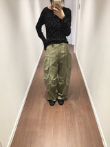 クウォーターピグメントカーゴパンツ (3color)