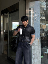 Ever denim two-tuck pants
