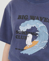 【MADE】サーフゴーストプリントTシャツ [NAVY]
