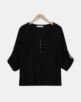 フート ロールアップ ロングスリーブ Tシャツ