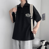 ウェーブ ハーフジップアップ アノラック 半袖Tシャツ(3 colors) H&L