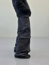 Double Pocket Multi Cargo Sweatpants 4C