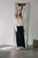 T/T Moist banding long skirt (black)