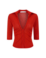 LOW NECKED TOP