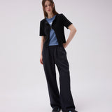 Slacks Pants Navy