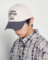 26SS オーセンティック ブラウン ツートン ラインフレンズ ボールキャップ
