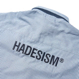 HADES ストライプドソリッドシャツ