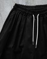 シオウォークワイドパンツ ブラック