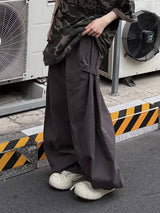  cotton snap balloon pants
