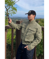 Vital Military Crop Jacket