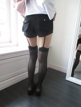 check garter stocking
