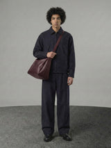 The Mark Large burgundy