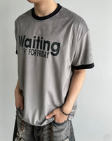 Waiting Ringer Short Sleeve Tee