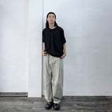 Structured Cut Henley SS