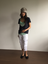 Street flap half pants (2color)