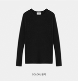 muscle-fit raglan ribbed knitwear