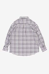Cream vintage check shirt
