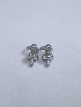 マッシュルームリングピアス