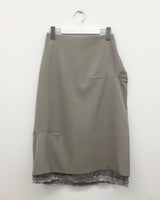 Amud Pintuck Midi Skirt (2color)
