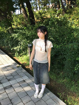dots see-through t-shirts