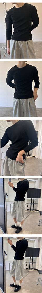 [Unisex] Bermuda sweat pants(2color)