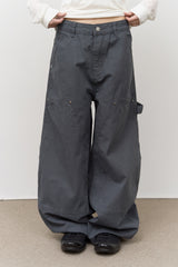 Six Canvas Carpenter Pants