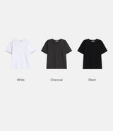 Pure White Drop-Shoulder Tee