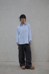 Slacks cargo pants - Gray