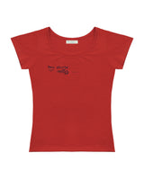 Basic Tee RubyRed