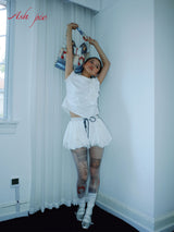 Printed tights