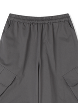 cotton banding bermuda pants