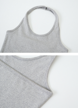 Women Slim Warm Halter Sleeveless (3color)