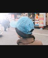 MESSAGE STRAPBACK DAMAGE -MID BLUE-
